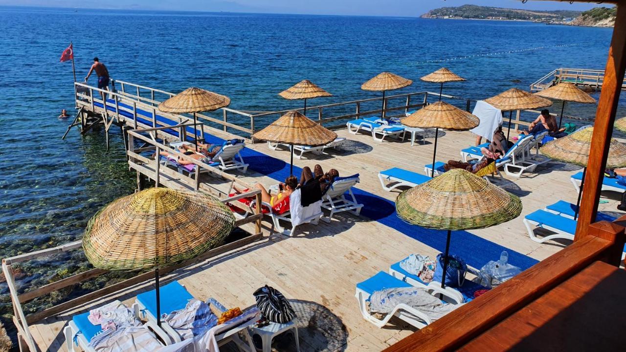 Sokakagzi Assos Nazan Motel Restoran Beach מראה חיצוני תמונה