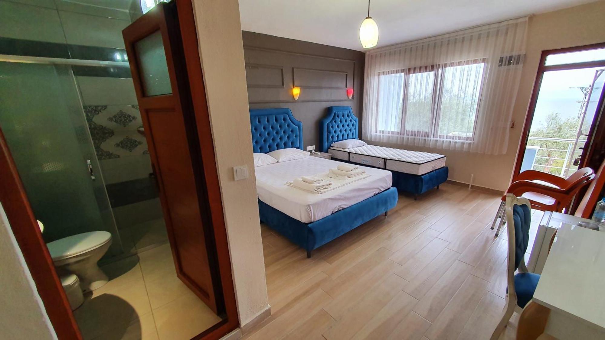 Sokakagzi Assos Nazan Motel Restoran Beach חדר תמונה